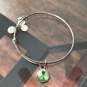Peridot Alex and Ani Bracelet